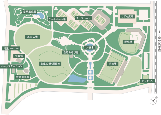 ■春日公園概念図