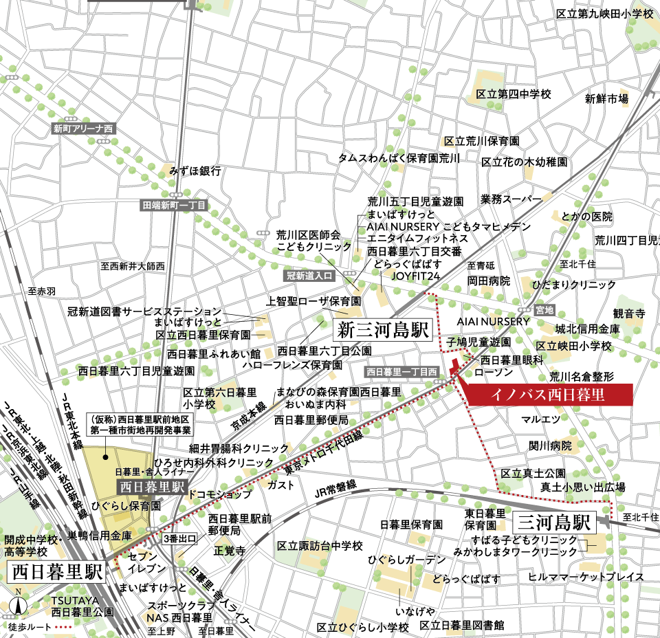 現地案内図