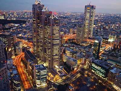 新宿上空（image photo）